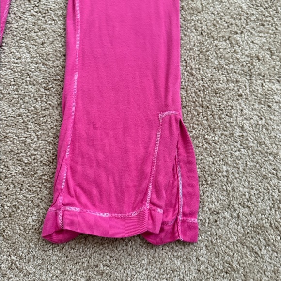 Vibrant Pink Flared Pants - Picture 3 of 7